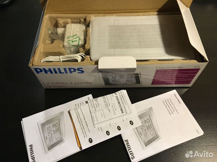 Радиобудильник с прогнозом погоды Philips AJ 210