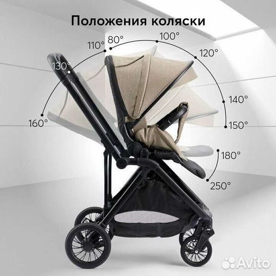 Коляска прогулочная Happy Baby Avery