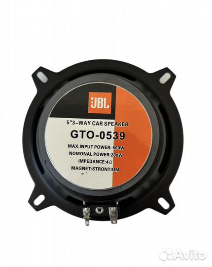 Колонки (динамики) 13 см JBl GTO 0539