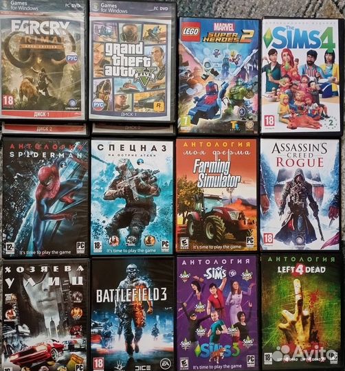 Игры на Пк и PlayStation 4