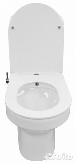 Унитаз-компакт Azario Brusco AZ-1085B с крышкой-сиденьем микролифт