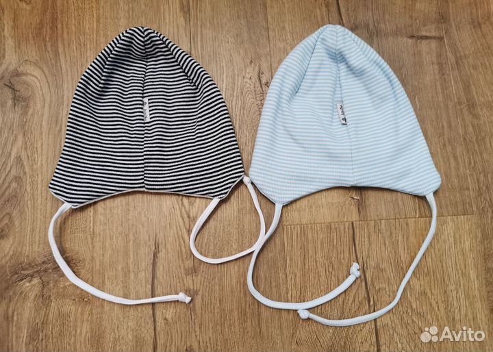 Детские шапочки на завязках