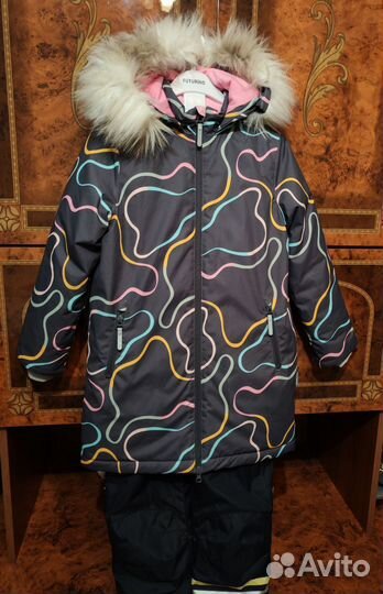 Зимний комплект для девочки Crockid