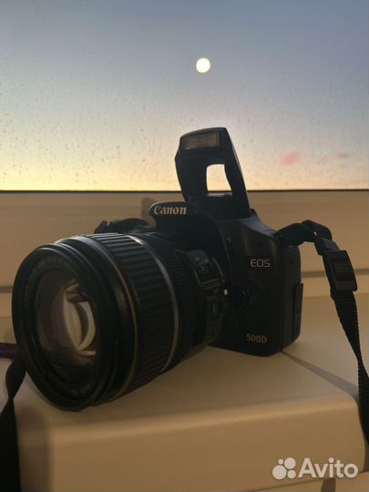 Фотоаппарат canon eos 500d с покупным обьективом