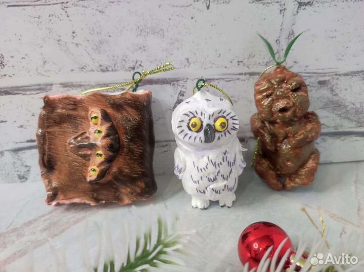 Елочные игрушки по миру Гарри Поттера