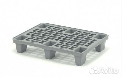 Паллет пластиковый перфорированный 800х600х140 мм