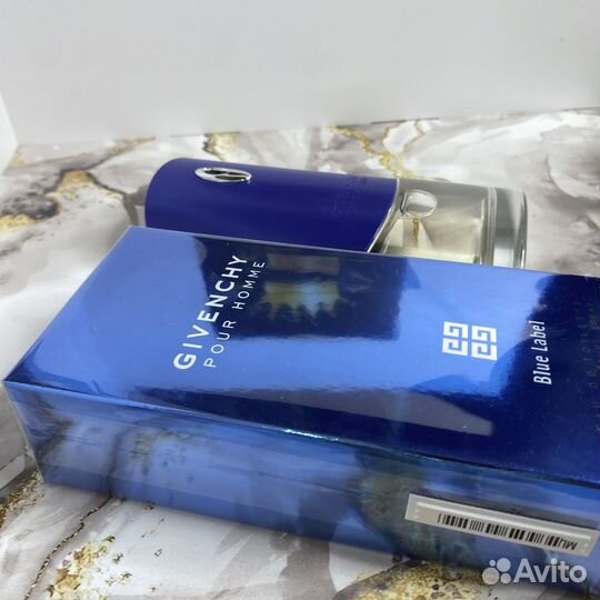 Givenchy Pour Homme Blue Label Мужские Новые EDT