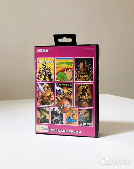 Картридж на Sega