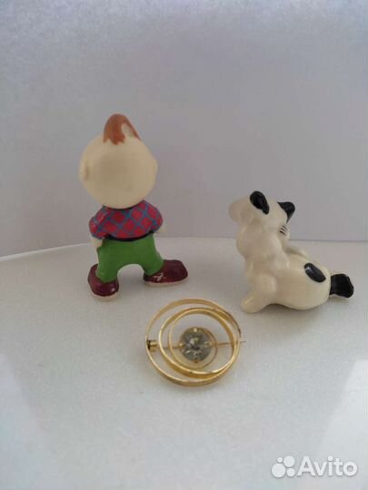 Фигурки СССР винтаж игрушки бижутерия