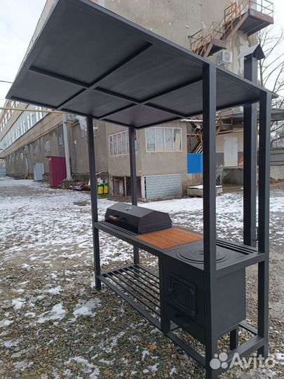 Мангал 6 мм, печка под казан