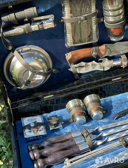 Шашлычный подарочный набор