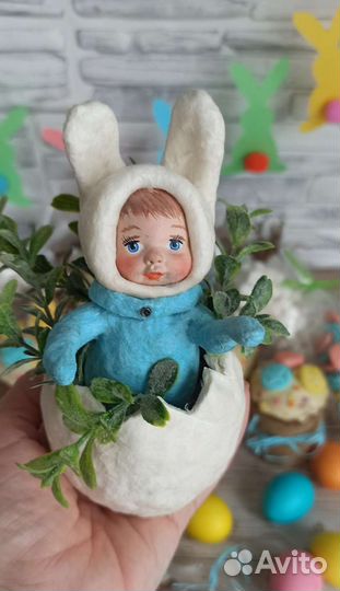 Ватная игрушка