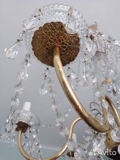 Люстра хрустальная