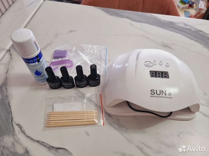 Набор для шеллака, набор для маникюра