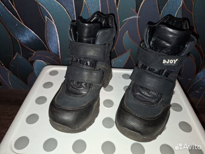 Ортопедические демисезонные ботинки для мальчика