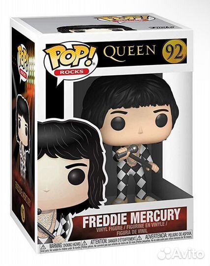 Фигурка Funko POP Rocks Queen Freddie Mercury 92