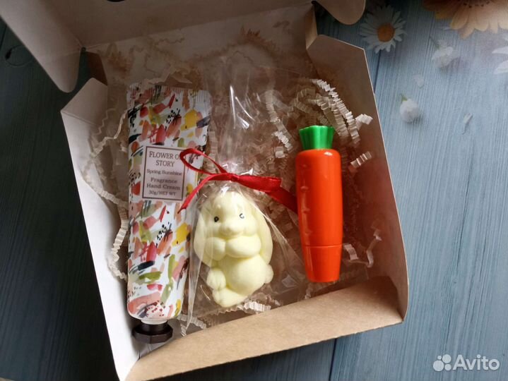 Подарочный набор мыло и косметика