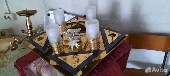 Люстры потолочные бу 3 штуки