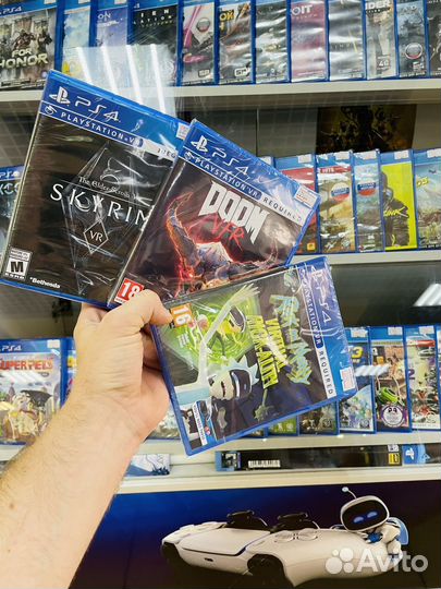 Диски на ps4 VR игры пс4 виар новые