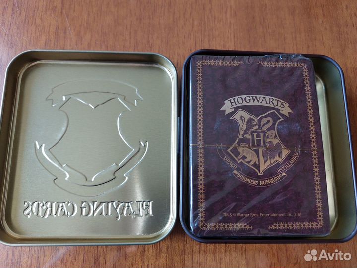 Игральные карты hogwarts Гарри Поттер