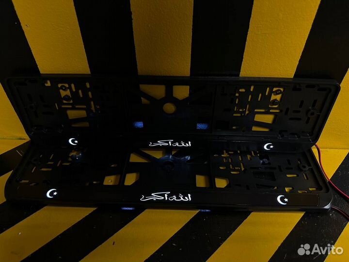 Рамка номерного знака led подсветка