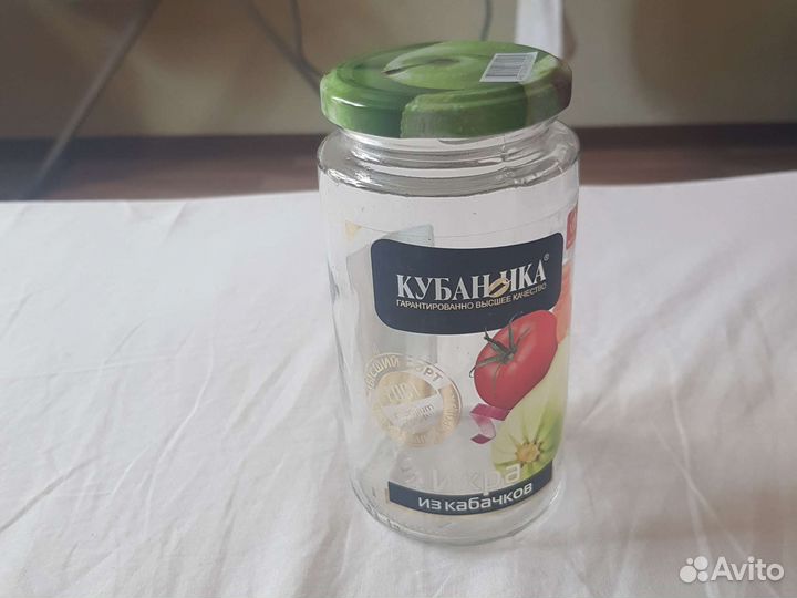 Стеклянные банки на резбах 0 5 л