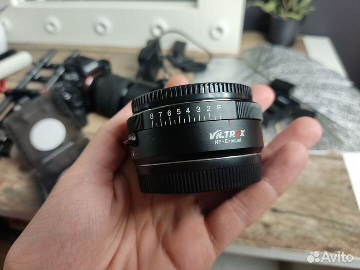 Адаптер переходник NF-E mount sony. Viltrox