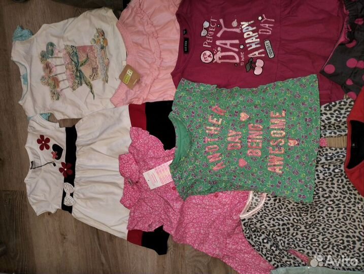 Пакетом летние вещи на 98-104 3-4 года 14 вещей