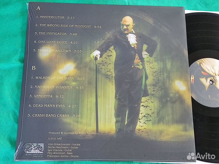 U.D.O. - Mastercutor / Manowar - Louder Than Hell