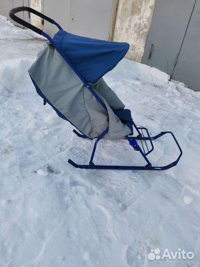 Коляска санки