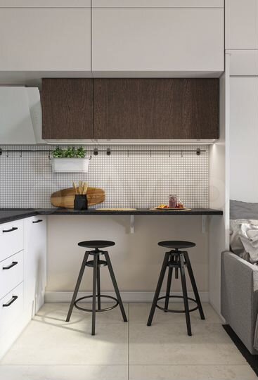 Апартаменты-студия, 14,8 м², 8/9 эт.