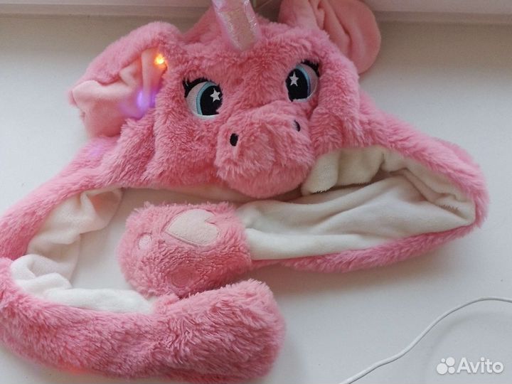 Шапка единорог