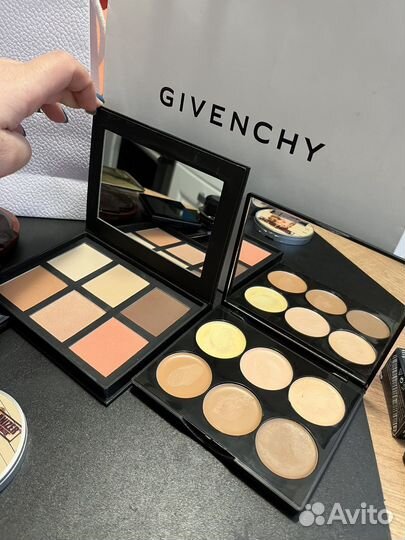 Пудра и тени люкс