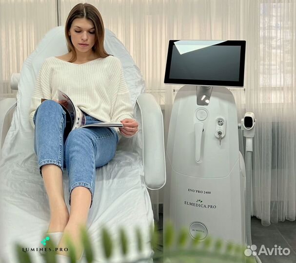 Диодный лазер для эпиляции Лю-Минес Evo’Pro 2400W