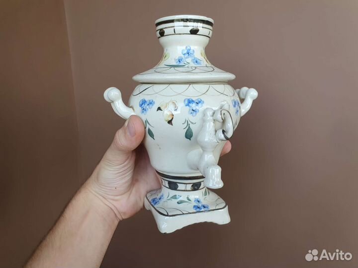 Фарфоровый самовар СССР