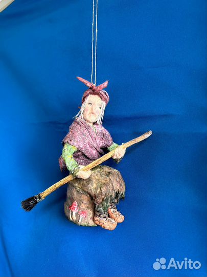 Ватные елочные игрушки новые