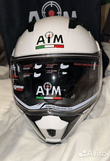 Мотошлем спортивный AIM размер XL