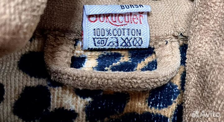 Халат махровый женский с капюшоном длинный