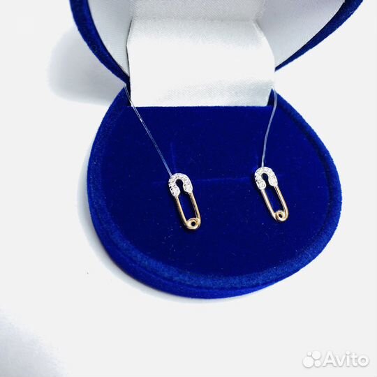 Золотые серьги
