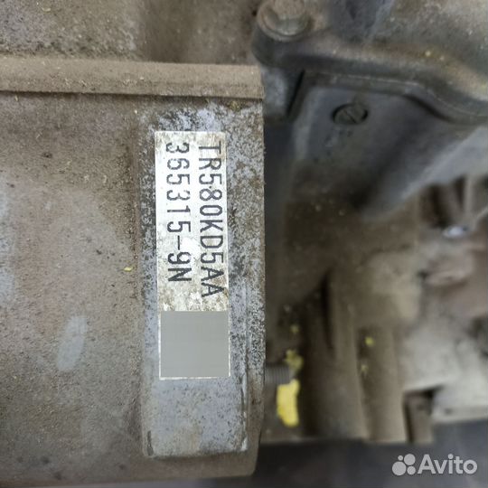 Вариатор subaru tr580кд5аа