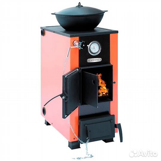 Твердотопливный котел Сириус 20 кВт с вар/панелью