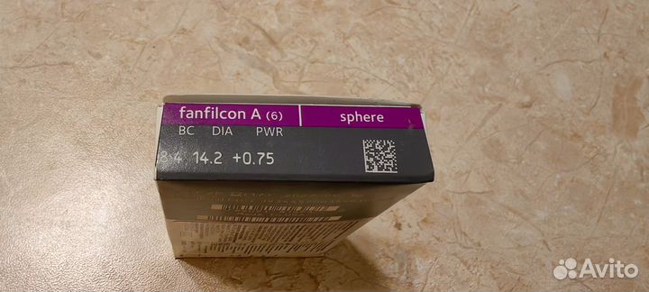 Контактные линзы 2 недельные +0,75 8,4