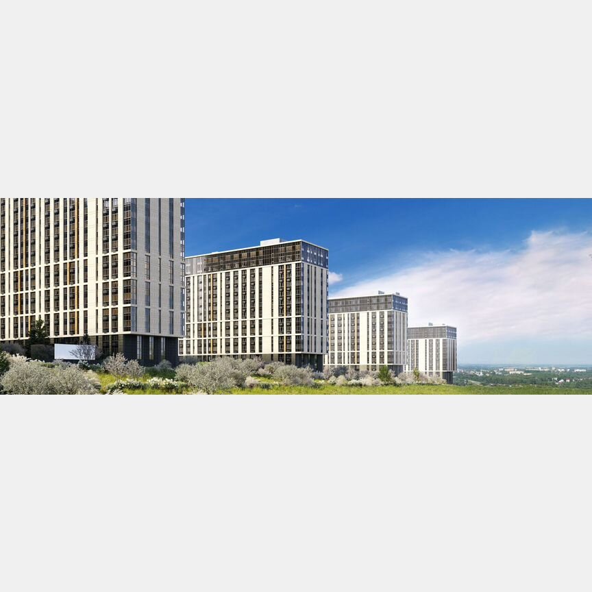 2-к. квартира, 46,7 м², 11/19 эт.