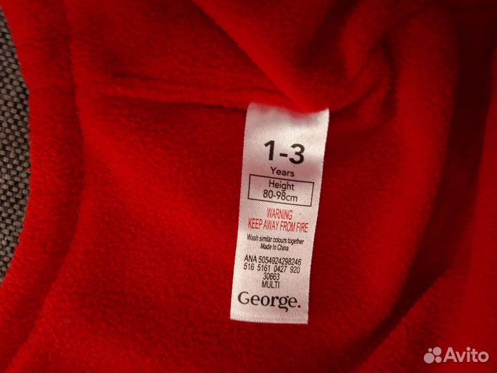 Новые шапка и шарф 2-3 года