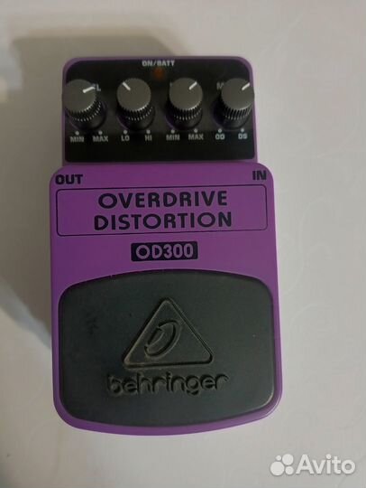 Гитарная педаль. Behringer OD300