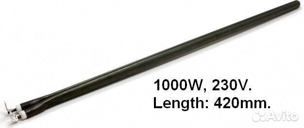 Тэн в/н 1000w, стержень 'SKL', зам.16rb02, wth053u