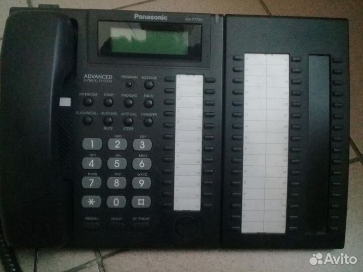 Телефон с дополнительной панелью кх-Т7735