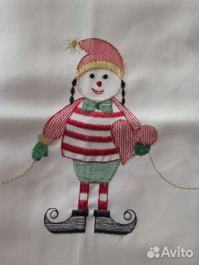 Скатерть детская с вышивкой