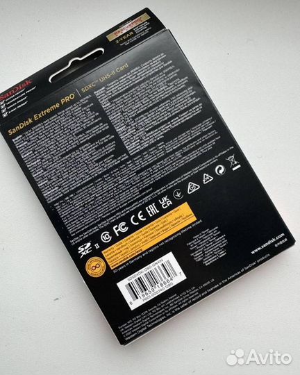 Карта памяти sandisk 128 gb 300mb