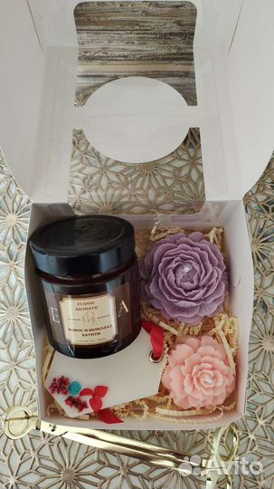 Ароматическая свеча ручной работы